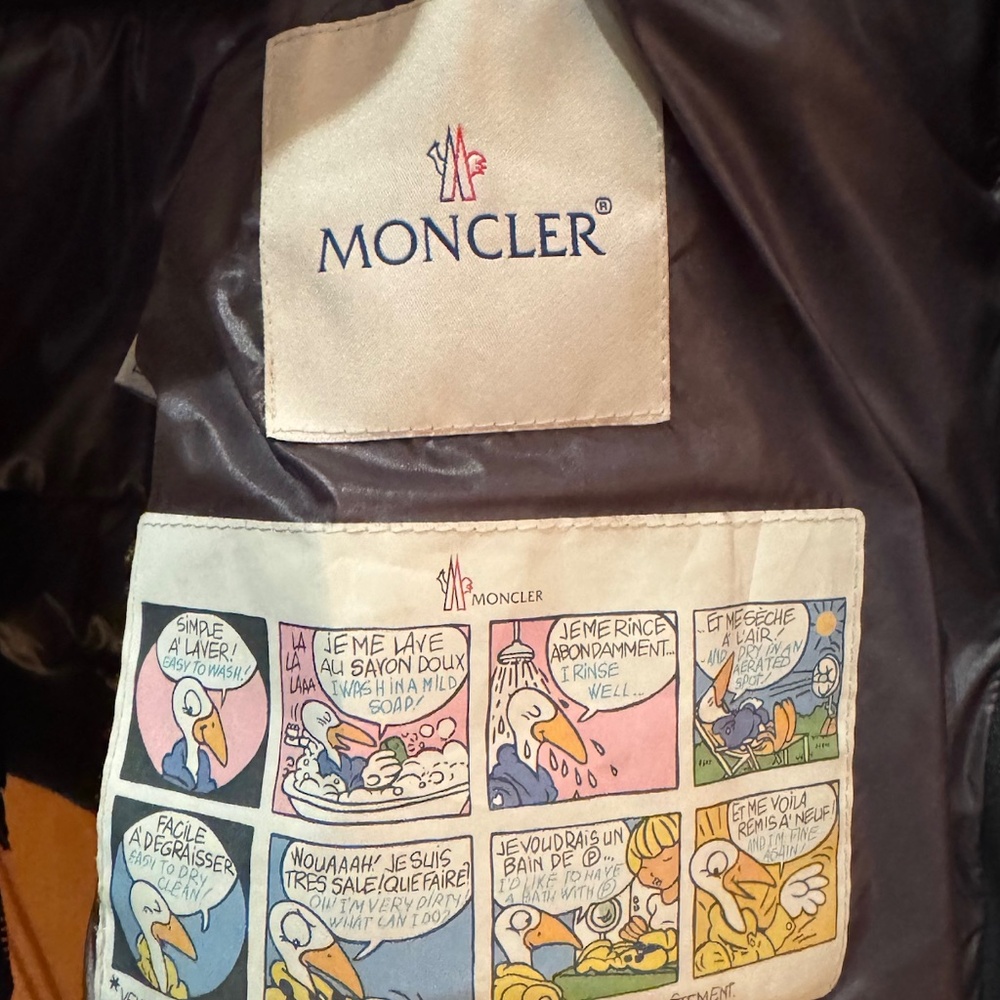 MONCLER - Men's Forest Green Down Jacket - Picture 6 of 16